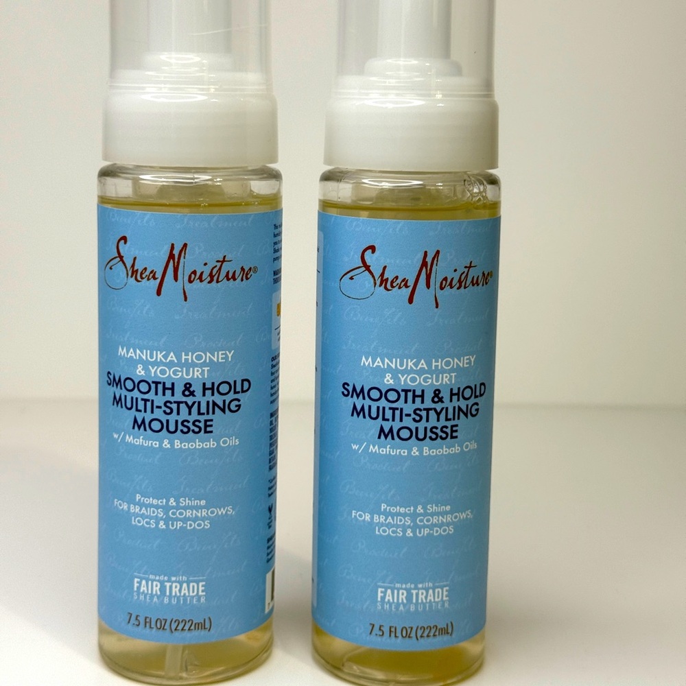 2 Shea Moisture Manuka Honey & Yogurt Multi-Styling Mousse